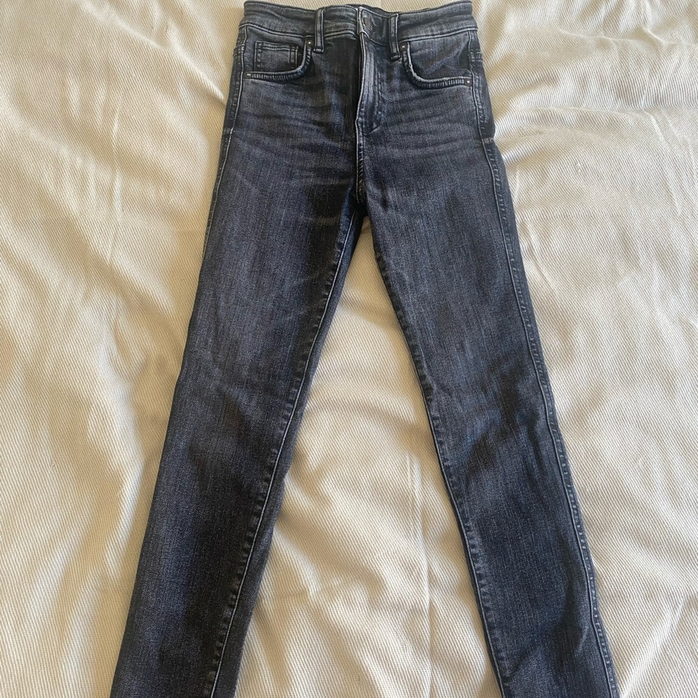 Zara Dark Blue Women's Skinny Jeans